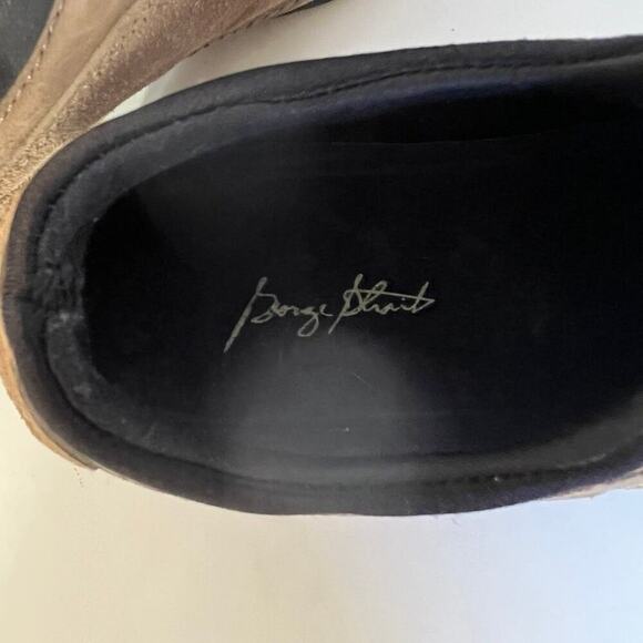 JUSTIN ankle boots, leather & suede slip on women’s size 5 1/2 - Picture 6 of 10